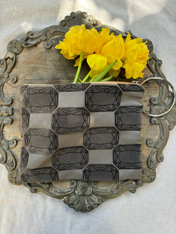 Maxi Pochette Glam ADAMANTEM GRIGIO